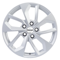 Литые колесные диски Carwel Эльтон 1703 (Teana/X-Trail) 7x17 5x114.3 ET45 D66.1 Серебристый (31340)  фото, kupilegko.ru