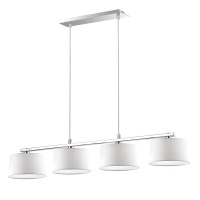 Подвесная люстра Ideal Lux Hilton SP4 Linear Bianco 075495  фото, kupilegko.ru