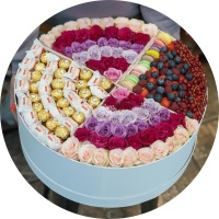 Букет Вместо тысячи слов  фото, kupilegko.ru