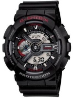 Японские наручные мужские часы Casio GA-110-1A. Коллекция G-Shock  фото, kupilegko.ru