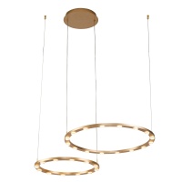 Подвесная светодиодная люстра Gerhort G51229/2GD  фото, kupilegko.ru