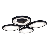 Потолочная светодиодная люстра iLedex 6885/4 BK  фото, kupilegko.ru