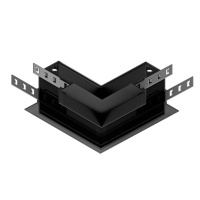 Коннектор L-образный для встраиваемого магнитного шинопровода Arte Lamp Linea-Accessories A487706  фото, kupilegko.ru