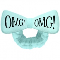 Бант-повязка для фиксации волос во время косметических процедур (011302, 6, Мятный, 1 шт)  фото, kupilegko.ru