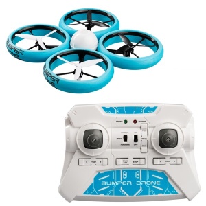 Бампер Дрон на пульте управления синий FLYBOTIC 15607 GU  фото, kupilegko.ru