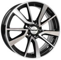 Литые колесные диски Carwel Кадам 162 (Camry) 7x17 5x114.3 ET45 D60.1 Чёрный с полированной лицевой частью (36536)  фото, kupilegko.ru