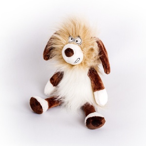 Button Blue мягкая игрушка Собака пушистик 14623 GU  фото, kupilegko.ru