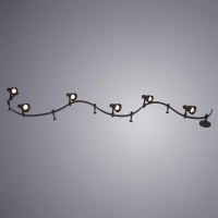 Трековая система Arte Lamp Rails A3058PL-6BK  фото, kupilegko.ru