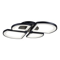Потолочная светодиодная люстра iLedex X024-4 BK  фото, kupilegko.ru