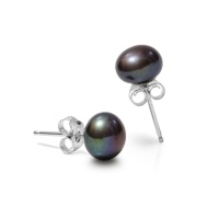 Серьги серебро, сережки серебро, жемчуг, NP141  фото, kupilegko.ru