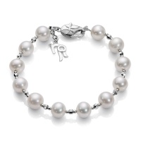 Браслет жемчуг, серебро, NP1453  фото, kupilegko.ru