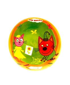 Мяч Три кота ПВХ 23 см 88014 GU  фото, kupilegko.ru