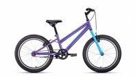 Велосипед ALTAIR MTB HT 20 low (рост 10.5") 2019-2020, фиолетовый/голубой, RBKT01N01004 Altair  фото, kupilegko.ru