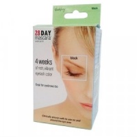 Краска-хна для ресниц Черная 28 day mascara black  фото, kupilegko.ru