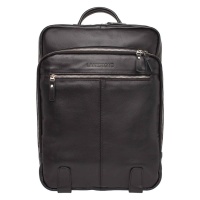 Мужской кожаный рюкзак для ноутбука Salmons Black Lakestone 600 LS  фото, kupilegko.ru