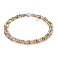 Ожерелье серебро, жемчуг, NP52  фото, kupilegko.ru