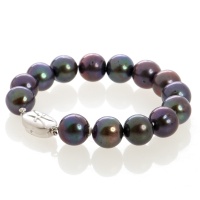 Браслет серебро, жемчуг, NP1061  фото, kupilegko.ru