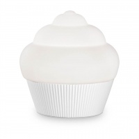 Настольная лампа Ideal Lux Cupcake Tl1 Big Bianco 194417  фото, kupilegko.ru