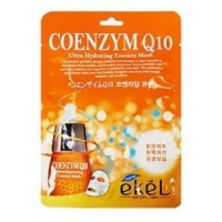 Тканевая маска с коэнзимом Q10 Ekel  фото, kupilegko.ru