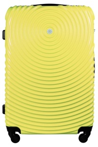 Пластиковый чемодан на колесах с кодовым замком большой, размер L Proffi Travel Tour Space 173441 AU  фото, kupilegko.ru