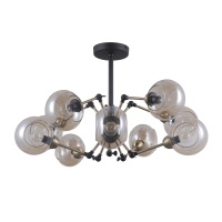 Потолочная люстра Gerhort G71147/10MBK+AB AMB  фото, kupilegko.ru