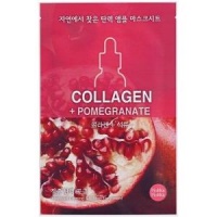 Увлажняющая тканевая маска с коллагеном Holika Holika Ampoule Essence Mask Sheet Collagen  фото, kupilegko.ru