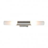 Подсветка для зеркал и картин, светильник настенный накладной Arte Lamp A2470AP-2SS  фото, kupilegko.ru