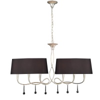 Подвесной светильник Mantra Paola Painted Silver 3531  фото, kupilegko.ru