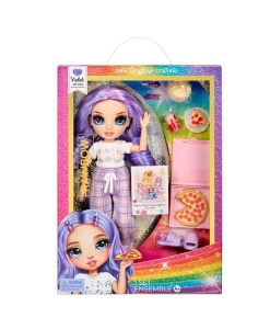 Кукла Рейнбоу Хай Junior PJ Party Виолет Виллоу 110392 GU  фото, kupilegko.ru