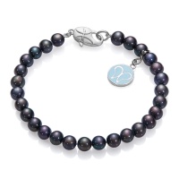 Браслет серебро, жемчуг, NP74  фото, kupilegko.ru