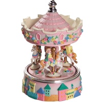 Игрушка Французская карусель серебро, 40781  фото, kupilegko.ru