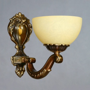 Бра, светильник настенный накладной Ambiente 02166/1 PB  фото, kupilegko.ru