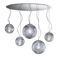 Подвесная люстра Ideal Lux Mapa Max SP5 091112  фото, kupilegko.ru