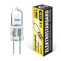 Галогенная лампа Elektrostandard G4 G4 12V35W Super Light сверхъяркая  фото, kupilegko.ru
