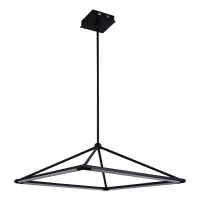 Подвесная светодиодная люстра Gerhort G61242/4BK BK+WT  фото, kupilegko.ru