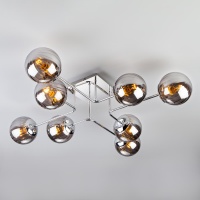 Потолочный светильник Eurosvet 30140/8 хром  фото, kupilegko.ru