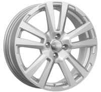 Литые колесные диски КиК (K&K) КС874 (17_Vesta Crosst) 6.5x17 4x100 ET43 D60.1 Чёрный глянцевый с полированной лицевой частью (74870)  фото, kupilegko.ru