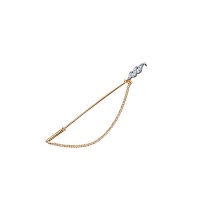 Золотая брошь, брошка золото, бриллиант, 17699RS  фото, kupilegko.ru