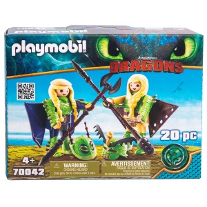 Playmobil Конструктор Забияка и Задирака в летном костюме 12381 GU  фото, kupilegko.ru