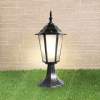 Уличный наземный светильник Elektrostandard 1004 1004S черное золото (GL 1004S)  фото, kupilegko.ru