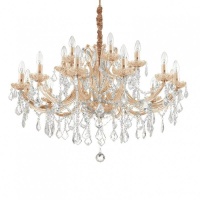 Подвесная люстра Ideal Lux Napoleon SP18 Oro 167411  фото, kupilegko.ru