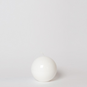 Ball White Свеча Fink  фото, kupilegko.ru