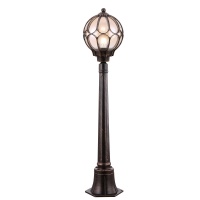 Столб фонарный уличный Maytoni Via O023FL-01G  фото, kupilegko.ru