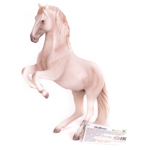 Фигурка лошади Жеребец липициана 7786 GU  фото, kupilegko.ru