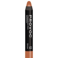 Тени-карандаш водостойкие Provoc Eyeshadow Pencil   (PVEP01, 1, черный матовый, 1 шт)  фото, kupilegko.ru