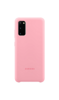 Чехол-крышка Samsung EF-PG980TPEGRU для Galaxy S20, силикон, розвый  фото, kupilegko.ru