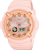 Японские наручные женские часы Casio BGA-280SW-4A. Коллекция Baby-G  фото, kupilegko.ru