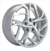 Литые колесные диски Carwel Цаган 1716 (Juke) 7x17 5x114.3 ET47 D66.1 Серебристый с полированной лицевой частью (098688)  фото, kupilegko.ru