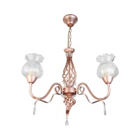 Подвесная люстра Toplight Kelli TL5680D-03PG  фото, kupilegko.ru