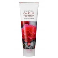 Очищающая пенка с камелией Daily Garden Camelia Moisture Cleansing Foam from Tongyeong  фото, kupilegko.ru